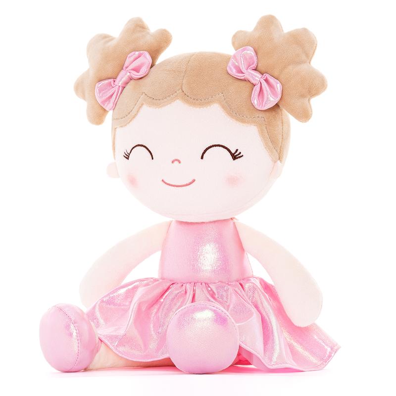 (Live Only) 12-inch Plush Doll Curl Candy Girl Pink