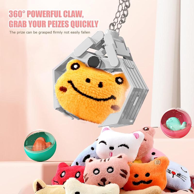 Claw Machine for Kids Toy Mini Claw Machine Candy Grabber Prize Dispenser Vending Machine Arcade Game Machines for Home Party Christmas Birthday Gifts Cool Girl Toys