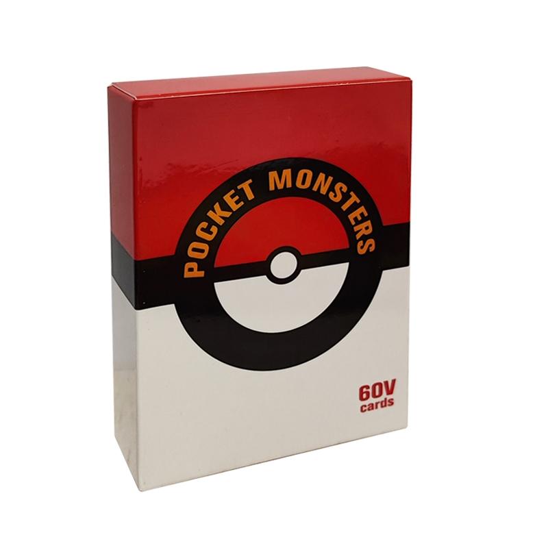 Pokemon GX Vmax Card Collection In English 60 Pieces For Kids And Adults