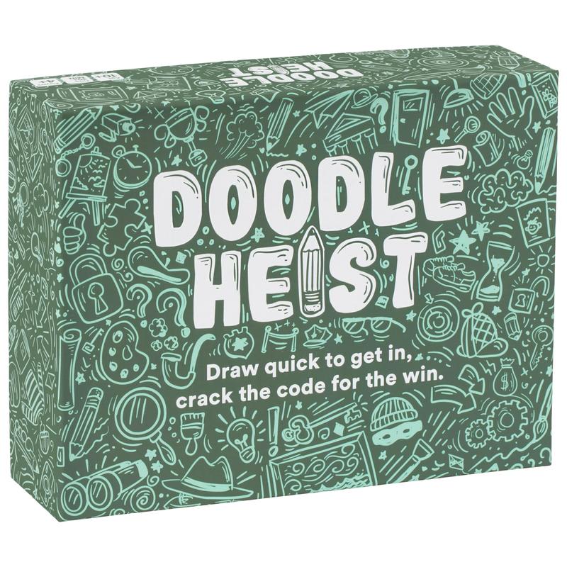 New Game! DOODLE HEIST - The Quick Drawing and Deduction Family Party Game for Kids, Tweens, Teens, College Students, Adults & Families - Perfect for Fun Parties and Board Games Night with Your Group