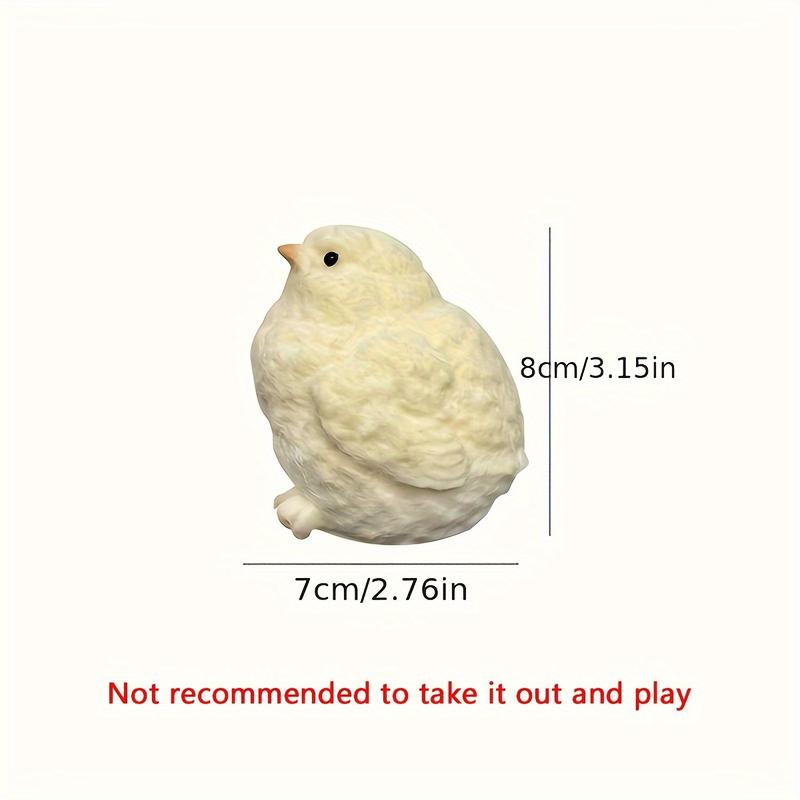 Decompression artifact cute silicone chicken relieves stress, super soft scratching, suitable for party and home decoration Thanksgiving, Christmas, New Year gifts - 1011