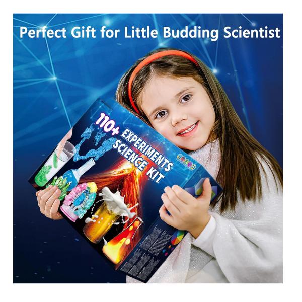 Christmas gift  110+ Science Experiments Kits for Kids, Science Projects STEM Actives Toys Gifts for Boys & Girls,