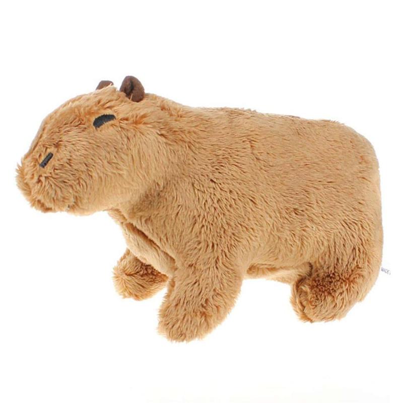 Capybara Plush Toy, Fluffy Capybara Doll, Soft Stuffed Pillow for Birthday Gift, Soft Capybara Plushie Stuffed Plushies Toy for Home Sofa Decorations