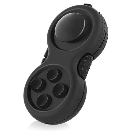 Fidget Toy Game, Rubberized Classical Controller Fidget Concentration Toy with 8-Fidget Functions and Lanyard - Excellent for Relieving Stress and Anxiety,The Most Ergonomic,Buy now and enjoy - stress relief