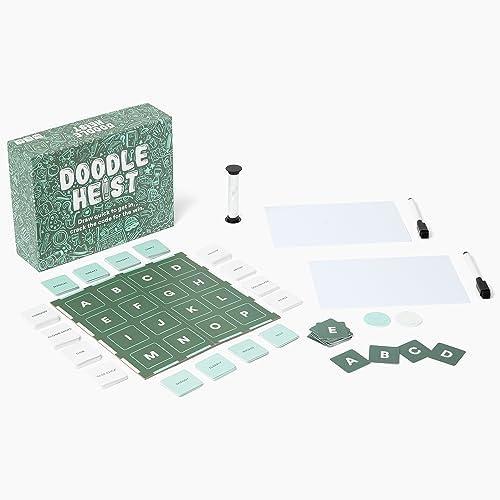 New Game! DOODLE HEIST - The Quick Drawing and Deduction Family Party Game for Kids, Tweens, Teens, College Students, Adults & Families - Perfect for Fun Parties and Board Games Night with Your Group