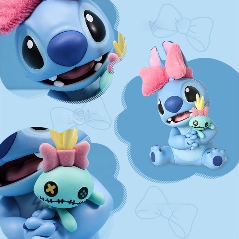 [Holiday Special]Miniso Disney Series-Stitch’s Galactic Hugs: Disney’s Sweet Strike Collectible Figures,holiday gift, birthday gift