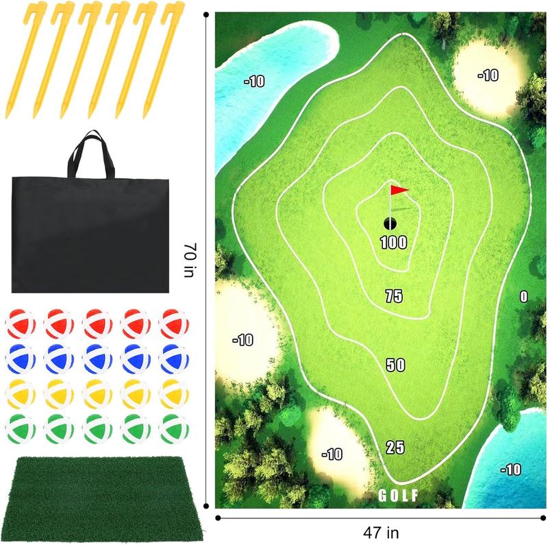 Golf Chipping Game Mat Set - 47