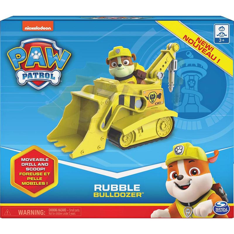 Paw Patrol, Tracker’s Jungle Cruiser Vehicle with Collectible Figure, for Kids Aged 3 and up