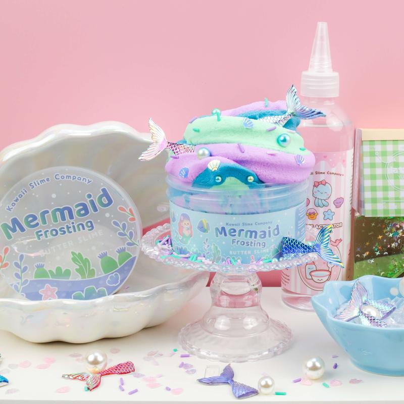 Mermaid Frosting Butter Slime