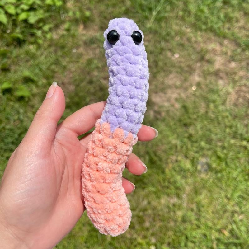 Crochet Gummy Worms