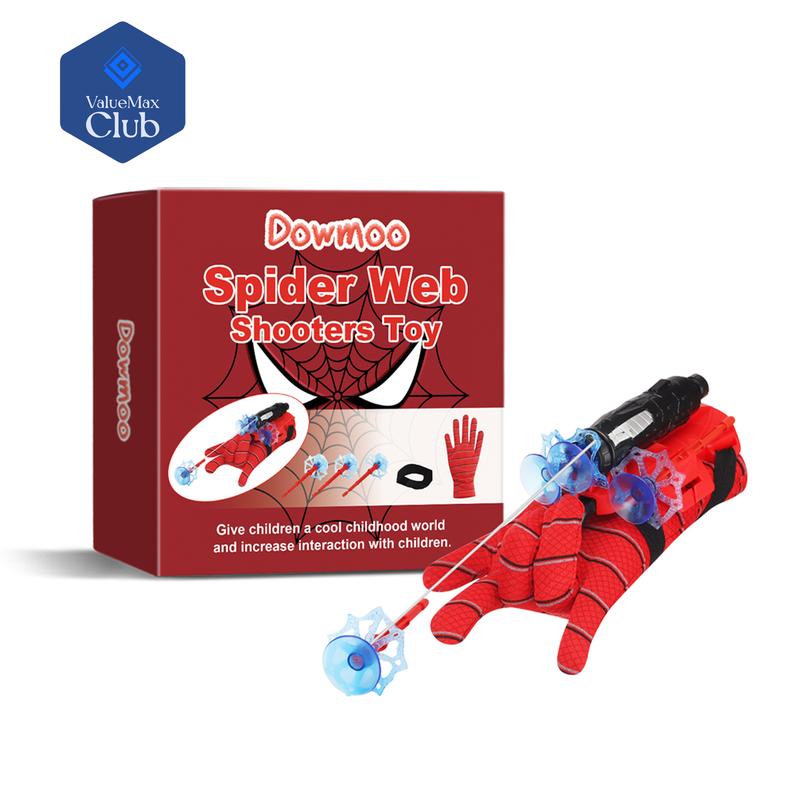 Spider Web Shooting Toy, Portable Fun Catapult Shooting Toy Set for Festival Gifts