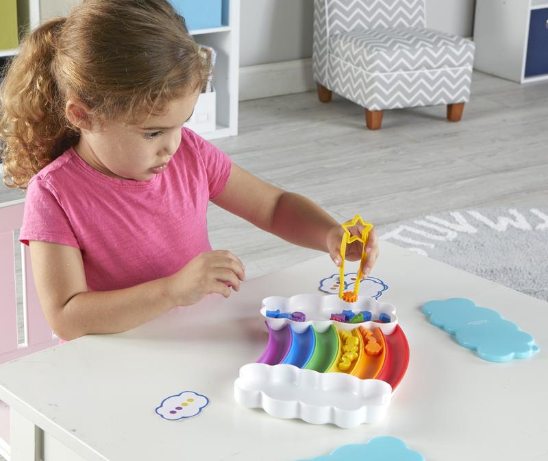 Learning Resources Rainbow Sorting Trays, Ages 3 - 5