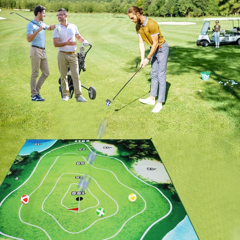 Golf Chipping Game Mat Set - 47