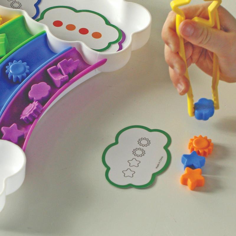 Learning Resources Rainbow Sorting Trays, Ages 3 - 5