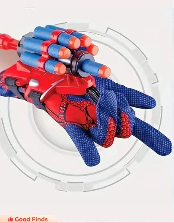 Random Spider Cosplay Launcher Glove Set Fun Toy- Wrist Launcher Included!