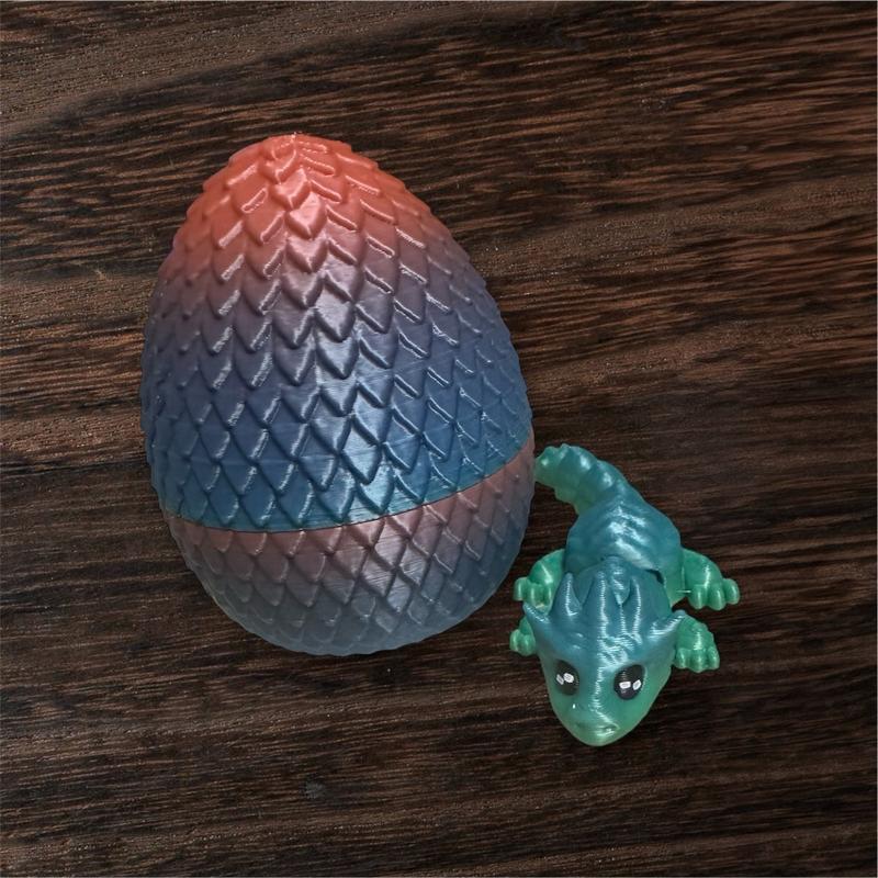 Mini dragon with egg