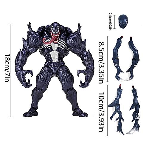 Legends Series Venom Action Figures Carnage Toy Figures Collectible Gift Decoration Ornaments 7in,Christmas gifts, New Year gifts for children 1pc