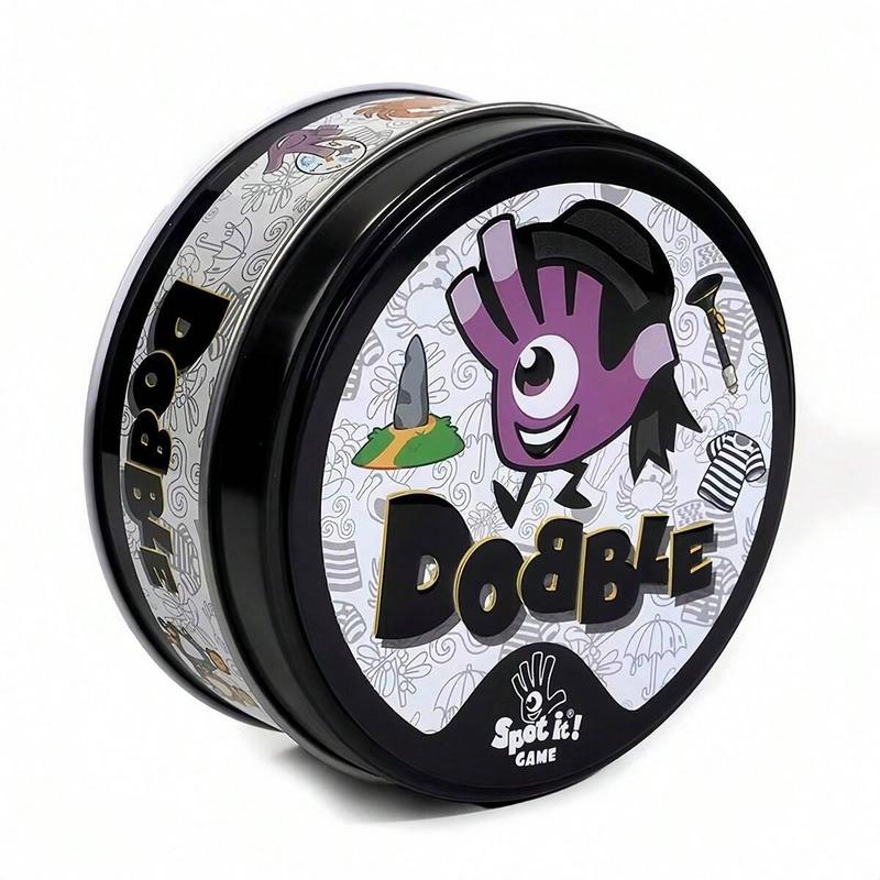 Dobble Card Game, 1 Box Fast-paced Observation Game, Fun Card Game for Family & Friends, Perfect Game Night Choice, Party Game Supplies