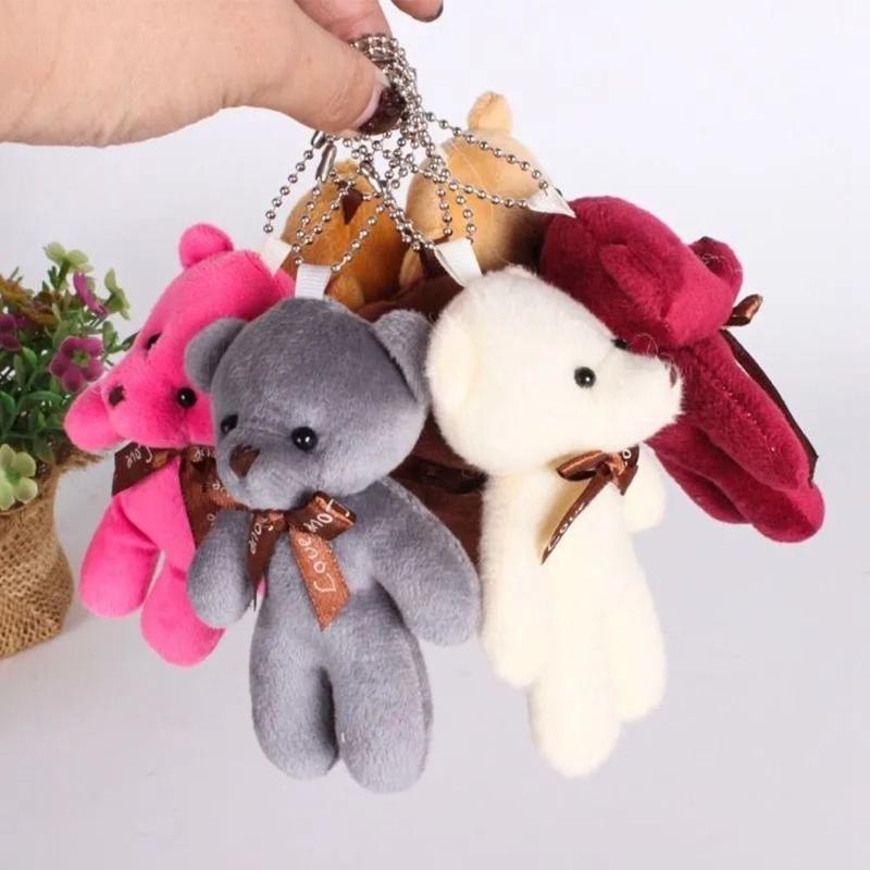 1 Teddy Bear Plush Toy Siamese Bear Doll Bear Toy Small Gift advent calendar 2024