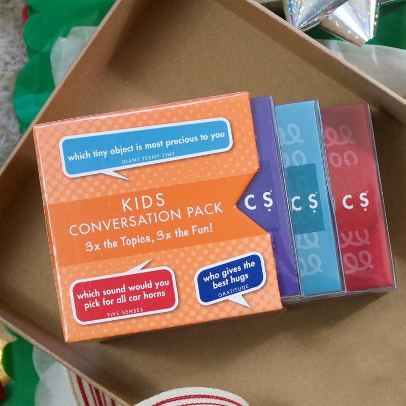 TableTopics Kids Conversation Pack - 120 Fun Conversation Cards for Families to Play Together