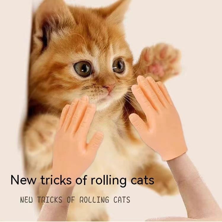 Funny cat little hand stretching soft plastic stretching simulation little hand funny cute funny little toy