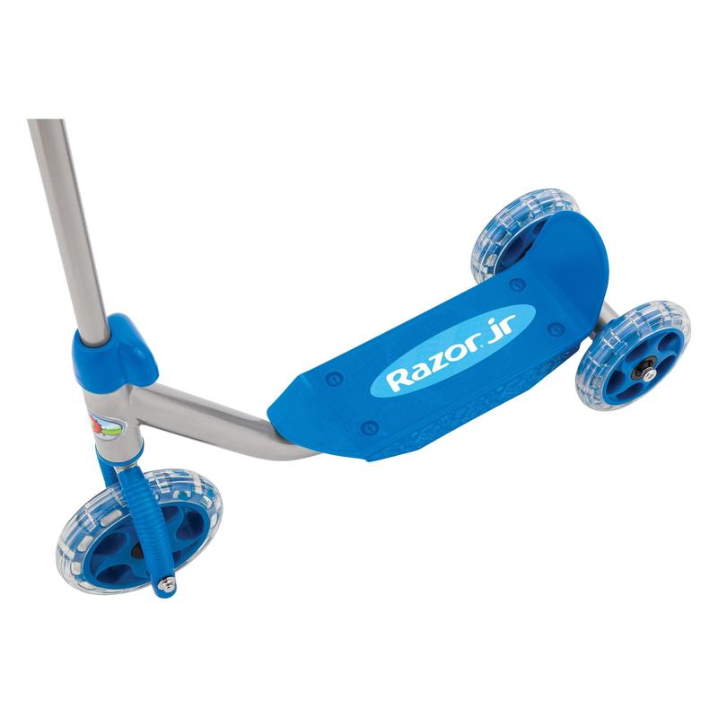 New Razor Jr 3-Wheel Lil' Kick Scooter - for Kids Ages 3+, Blue