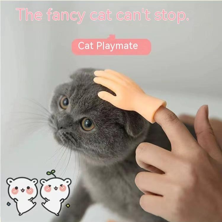 Funny cat little hand stretching soft plastic stretching simulation little hand funny cute funny little toy