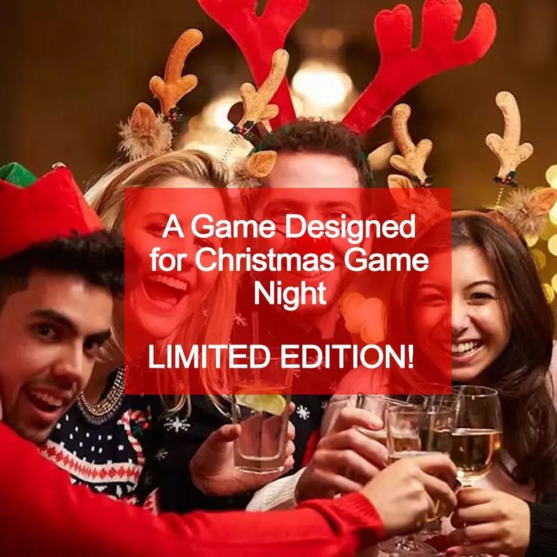 Cards Against Christmas - Limited Edition Game for Party Game for Christmas Game Nights