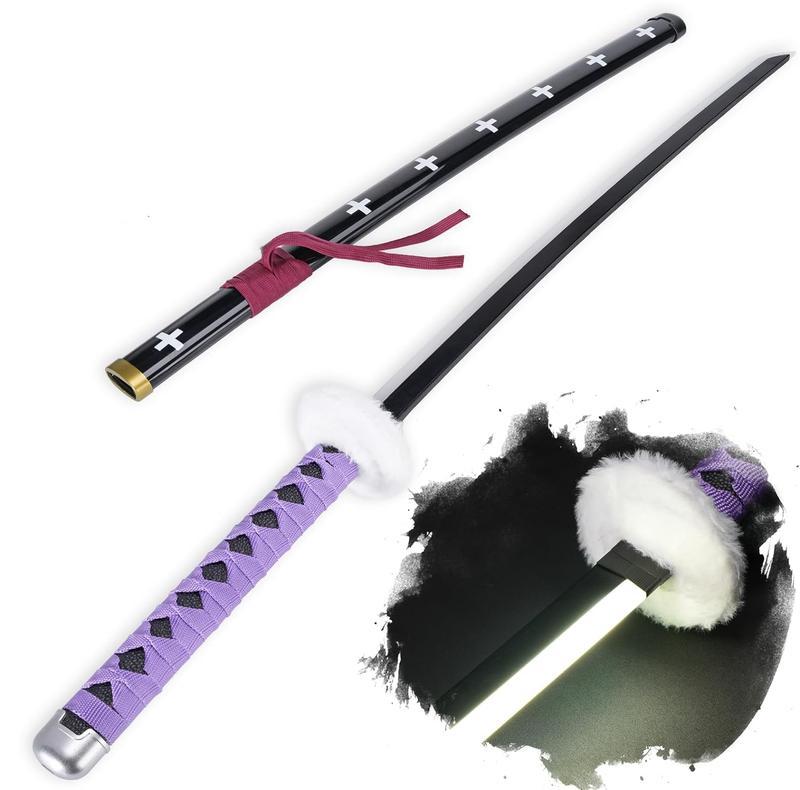 Trafalgar Law Katana LED, One Piece Inspired, Model Kikoku, Anime-Inspired Prop