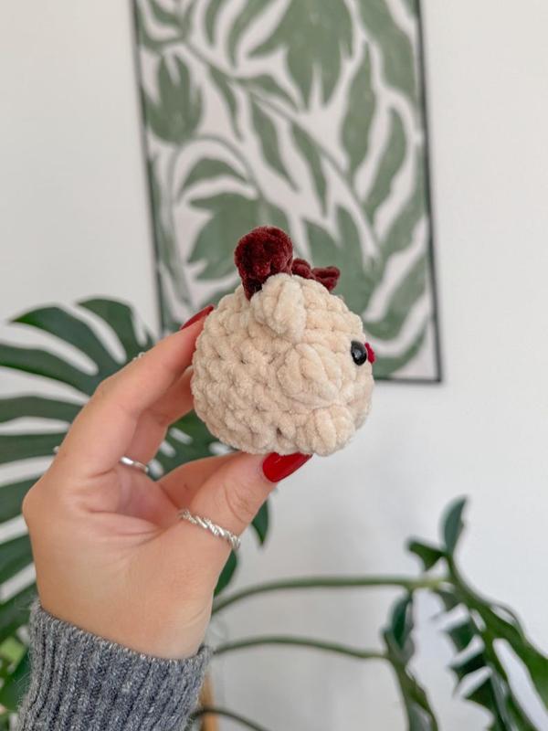 Mini Rudolph Reindeer Crochet, winter Christmas diy, Christmas Crochet (Handmade goods will be made by hand so the production time will be a little longer)