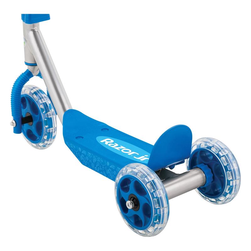 New Razor Jr 3-Wheel Lil' Kick Scooter - for Kids Ages 3+, Blue