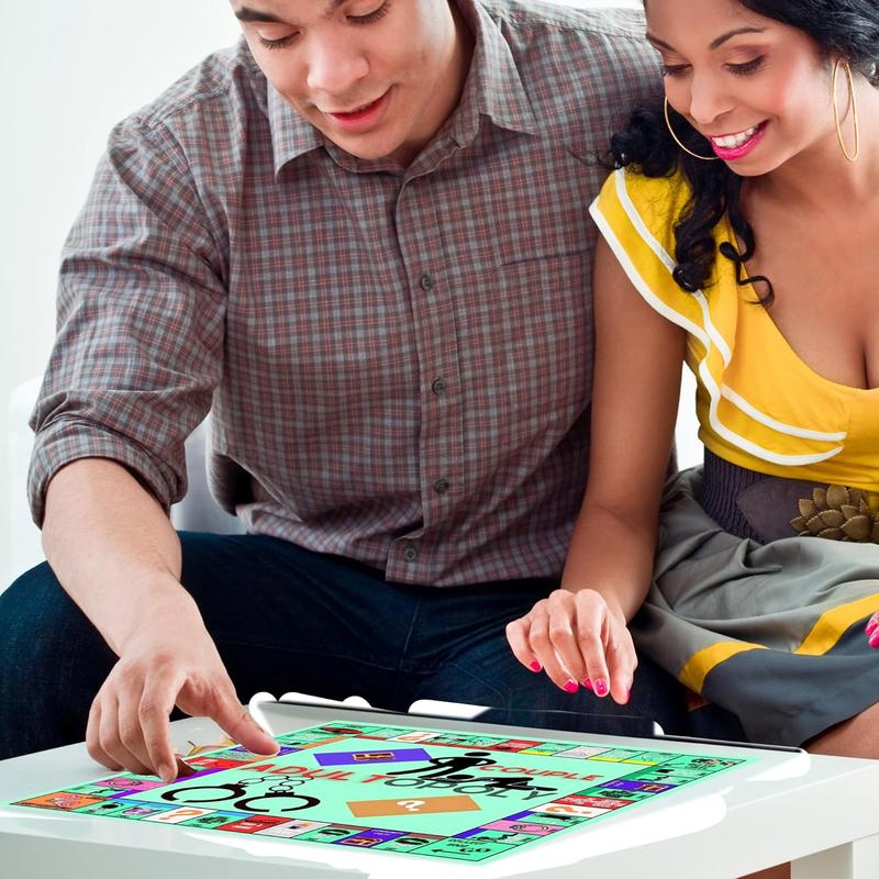 Adultopoly Board Game, Couple Piles Card Game, Board Games for Adult, Adult Monopoly Interactive Fun Games, Couples to Warm Up Their Relationship