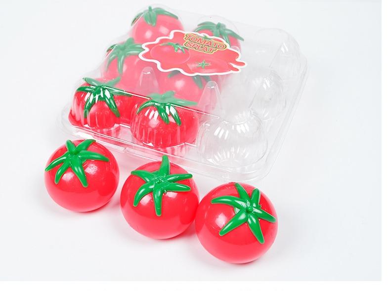 Tomato Splat 2-Pack Squishy Stress Ball for Adults Kids - Fun Sensory Decompressor