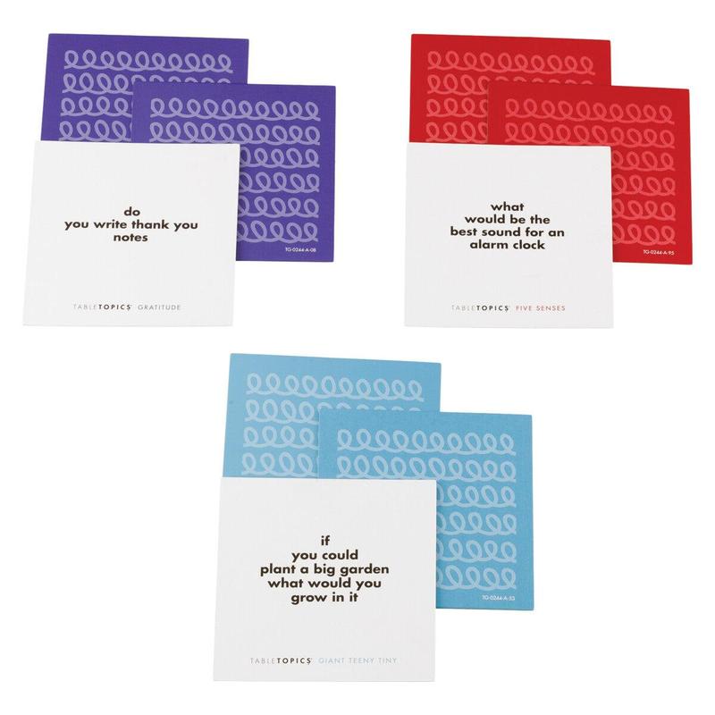 TableTopics Kids Conversation Pack - 120 Fun Conversation Cards for Families to Play Together