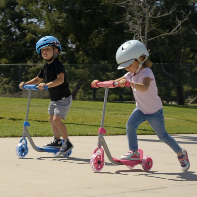 New Razor Jr 3-Wheel Lil' Kick Scooter - for Kids Ages 3+, Blue