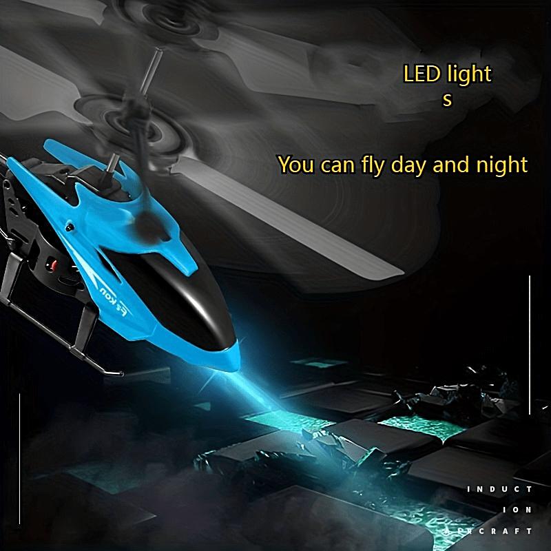 Drop-resistant Remote Control Intelligent Induction Combat Helicopter with Infrared Induction for Christmas, Halloween Gift