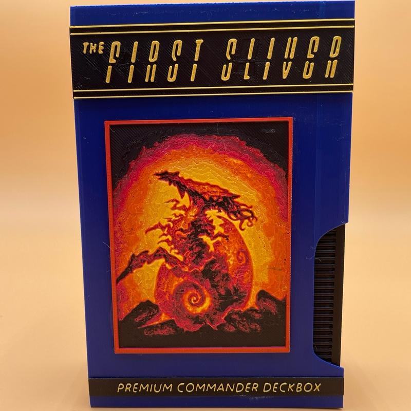  First Sliver VHS Tape Deck Box | Magic the Gathering | EDH | 100 Card | Fable Forged Workshop