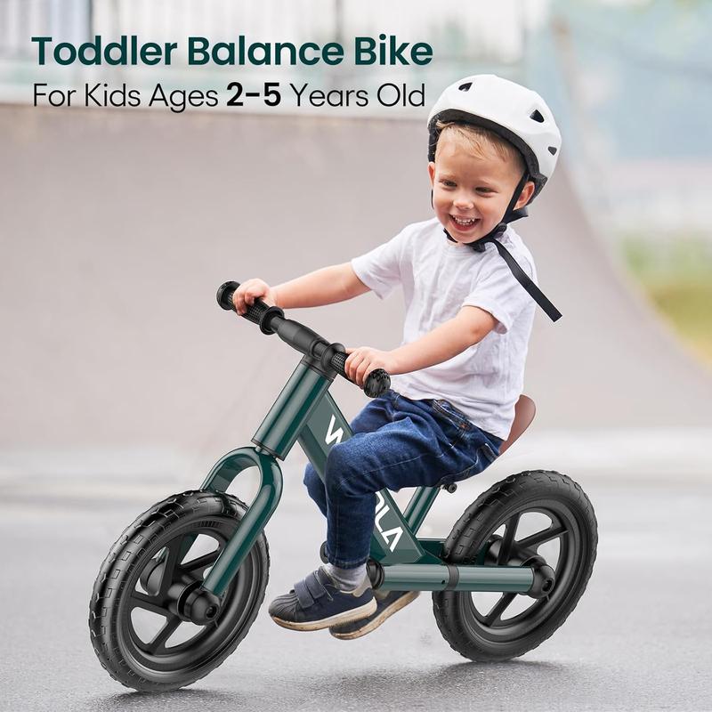 Toddler Balance Bike 2 Year Old No Pedal Bike for Kids 2-5 Years Old, Adjustable Seat, Bike for 2-5 Boys Girls