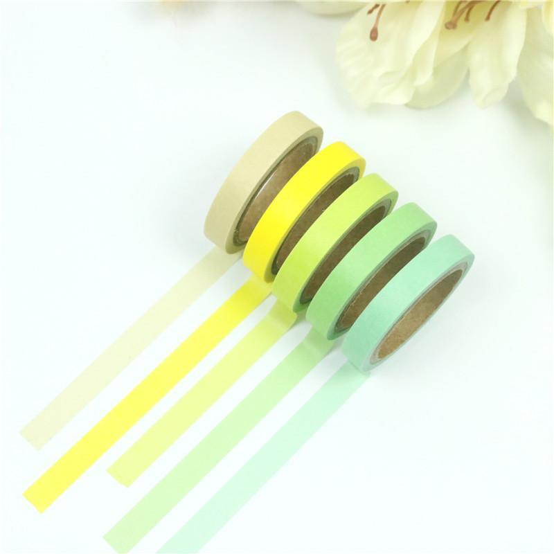 20pcs Solid Color Tapes, Creative Versatile DIY Educational Supplies For Scrapbooking & Crafts