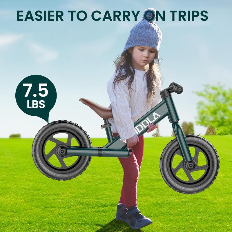 Toddler Balance Bike 2 Year Old No Pedal Bike for Kids 2-5 Years Old, Adjustable Seat, Bike for 2-5 Boys Girls