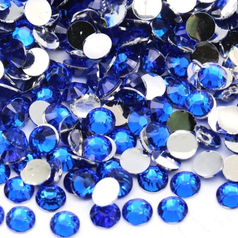 Sapphire Resin Rhinestones