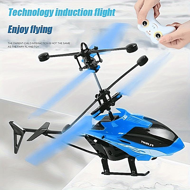 Drop-resistant Remote Control Intelligent Induction Combat Helicopter with Infrared Induction for Christmas, Halloween Gift