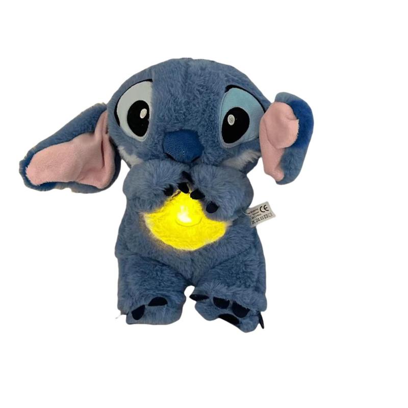 Breathing Animal Plushie -Soothing plushie with realisticbreathing S　t　i　t　c　h, lights and music thatrelieves anxiety