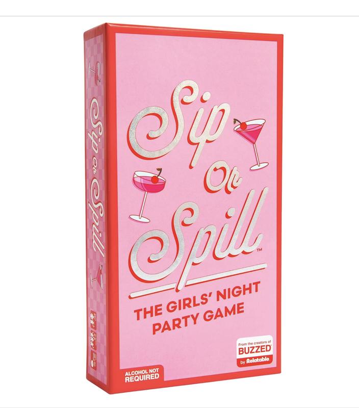 WHAT DO YOU MEME? Sip or Spill   The Girl's Night Party Game, Ultimate Bachelorette Party Games, Bachelorette Party Favors by Relatable