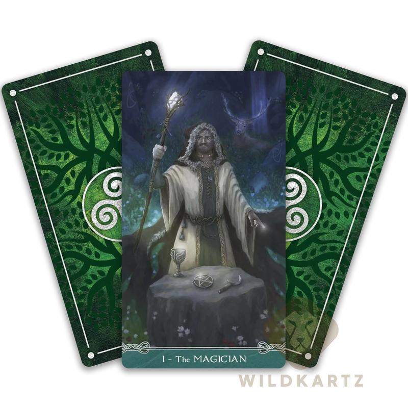 Universal Celtic Tarot Deck: 78 Tarot Cards & Guidebook by Lo Scarabeo for tarot readings, psychic readings, and divination; spiritual, unique tarot, tarot card deck, oracle card deck