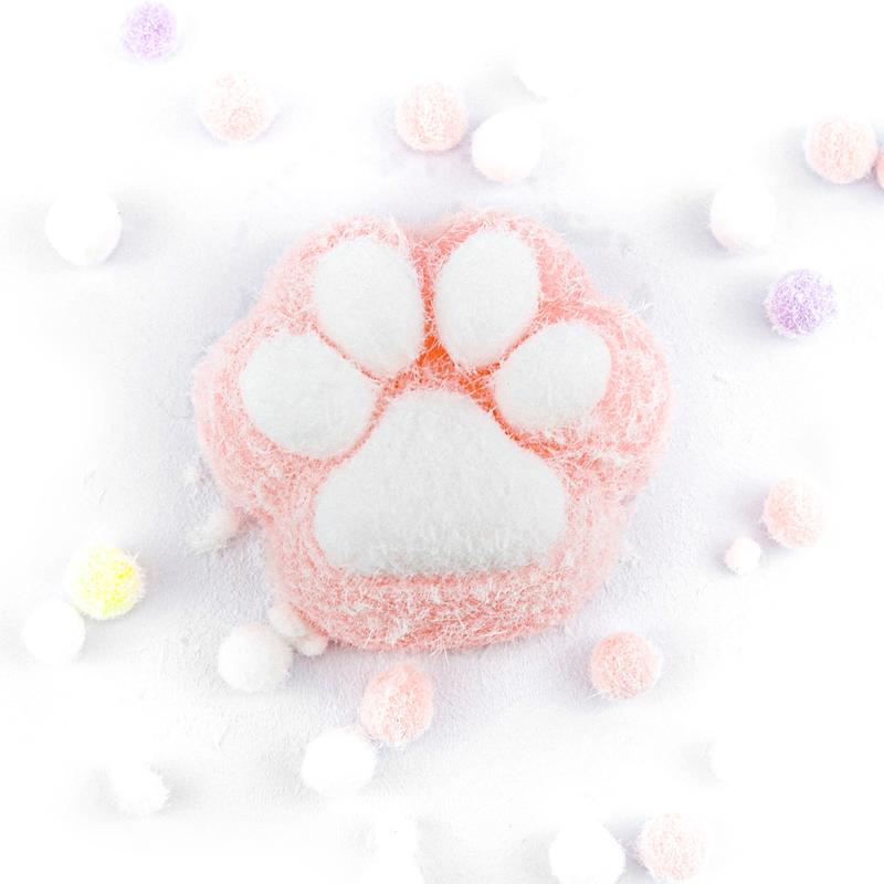 2 Pack Handmade Catpaw Taba Squishy Stress Relief Toy - Ultra Soft and Unique Gift for Kids or Adults