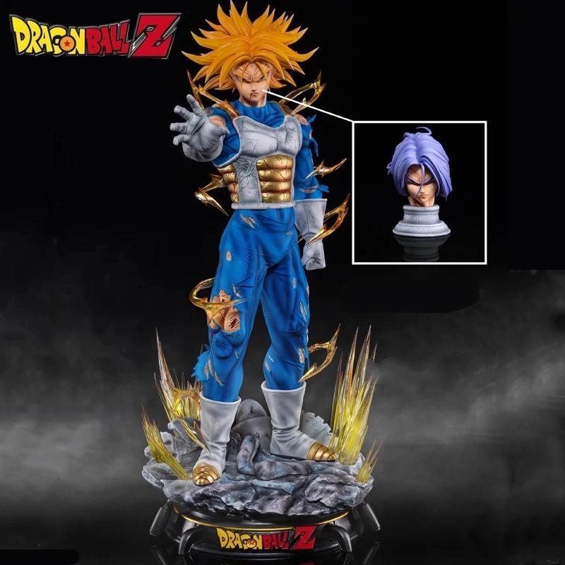 32cm Dragon Ball Trunks Anime Figure Super Saiyan Action Figurines Statue Gk Dbz Pvc Collection