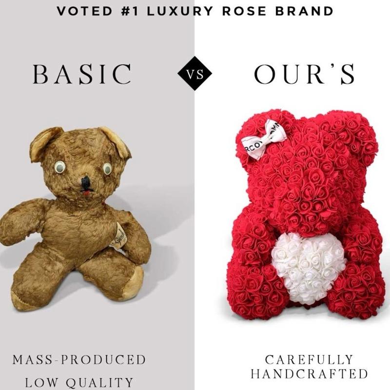 LUXARY ROSEBEAR  Halloween Rosebear  Fall collection  Rosebears for your girlfriend, mom, sister, etc.