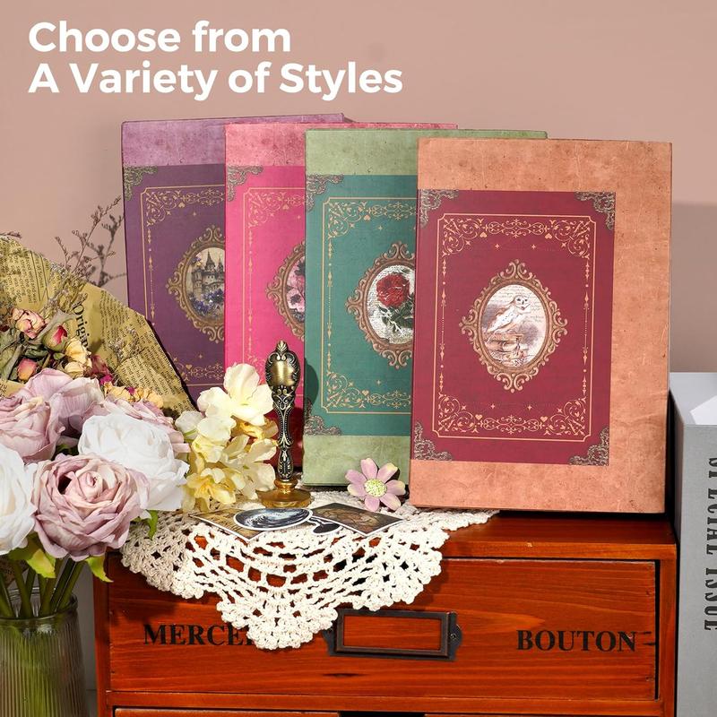 Funto Scrapbooking Kit: Medieval Chapter Series - Magic Books, Neruda Love, Green Forest, Rose Garden. Ideal for bullet journaling, scrapbooking materials, planner DIY, and craft collage.