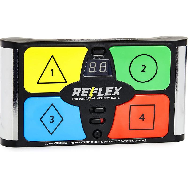 Reflex Shocking Memory Game - Electronic Memory Game with a Shock |  Exclusive